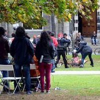 Salman Khan and Katrina Kaif in Ek Tha Tiger being shot on location at Trinity College Pictures | Picture 75352